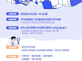 노무현재단, ‘국가균형발전·자치분권’ 주제 석사과정생 연구지원 공모